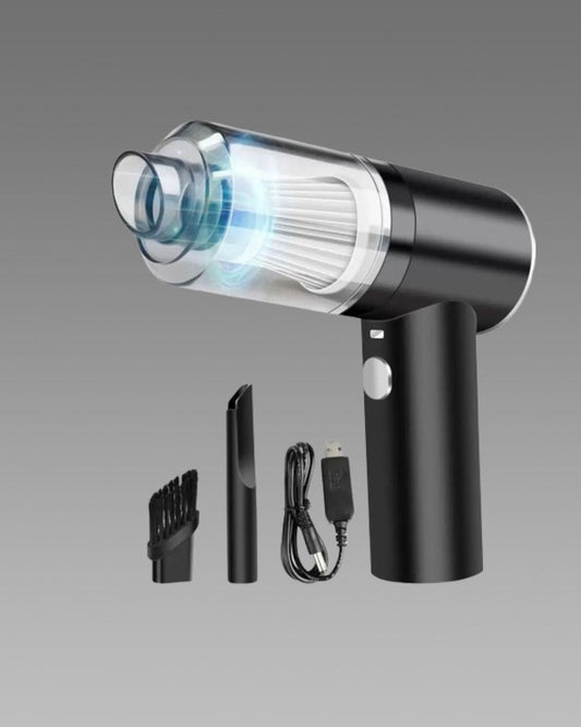 Portable Vacuum Suction Cleaner & Air Duster - Wireless