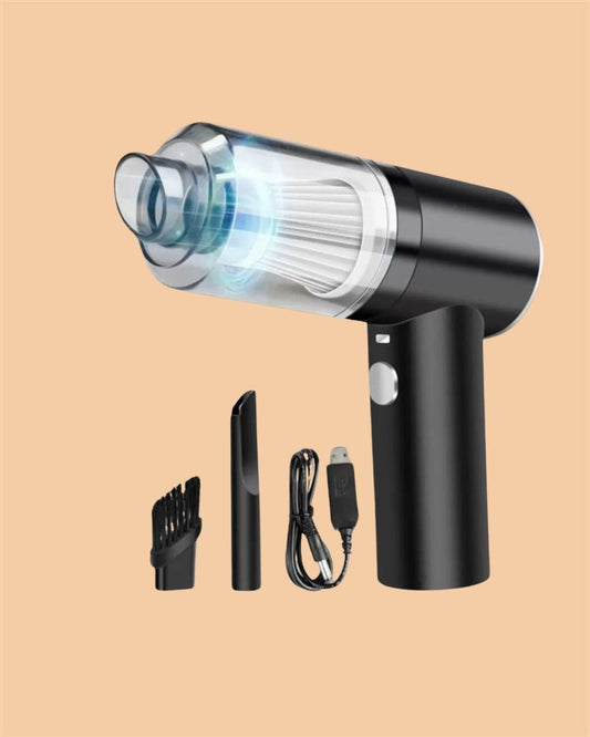 Portable Vacuum Suction Cleaner & Air Duster - Wireless