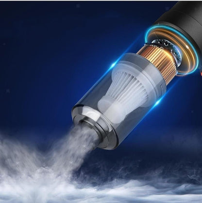 Portable Vacuum Suction Cleaner & Air Duster - Wireless